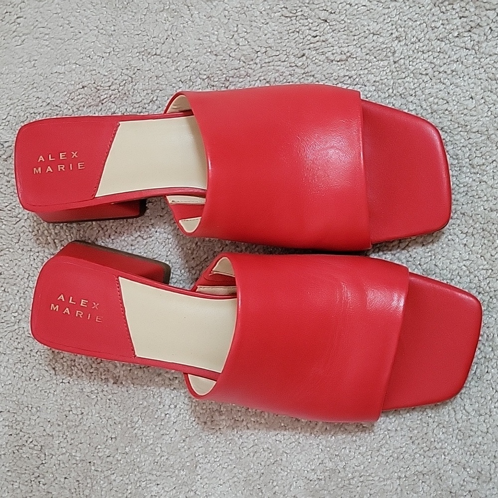 Alex Marie red shoes Size 8